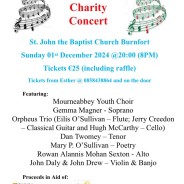 Christmas Charity Concert – Burnfort Church, Mourneabbey – Sun 1st Dec 2024, 8pm